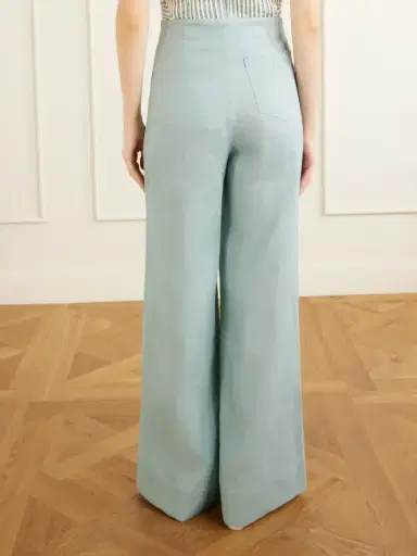 ANDRES OTALORA La Promesa Linen Wide-leg Pants | Thumbnail 4 ANDRES OTALORA La Promesa Linen Wide-leg Pants | Thumbnail 4