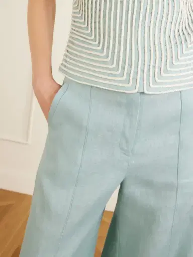 ANDRES OTALORA La Promesa Linen Wide-leg Pants | Thumbnail 5 ANDRES OTALORA La Promesa Linen Wide-leg Pants | Thumbnail 5