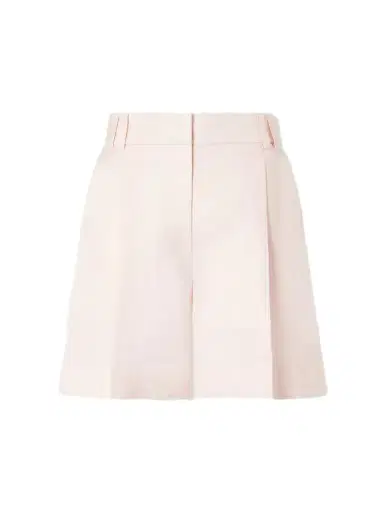 Another Tomorrow Pleated Linen Shorts | Thumbnail 1 Another Tomorrow Pleated Linen Shorts | Thumbnail 1
