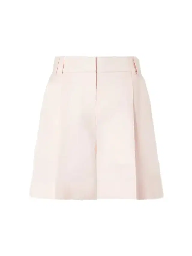 Another Tomorrow Pleated Linen Shorts