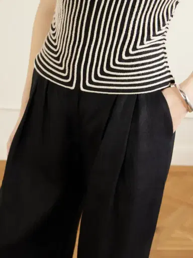 ANDRES OTALORA La Promesa Linen Wide-leg Pants | Thumbnail 5 ANDRES OTALORA La Promesa Linen Wide-leg Pants | Thumbnail 5