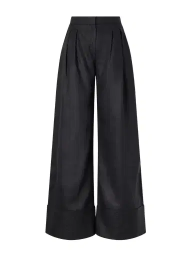ANDRES OTALORA La Promesa Linen Wide-leg Pants | Thumbnail 1 ANDRES OTALORA La Promesa Linen Wide-leg Pants | Thumbnail 1
