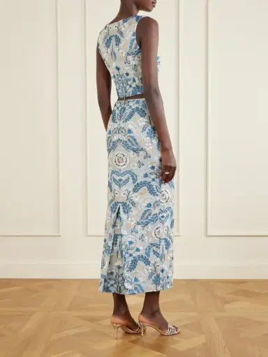 Marta Ferri Embroidered Woven Blouse | Thumbnail 3 Marta Ferri Embroidered Woven Blouse | Thumbnail 3