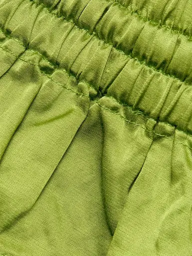 A.L.C. Women's Camden High-Rise Shorts - Meadow Green - Size Large | Thumbnail 7