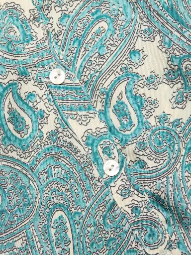 Cinq à Sept Women's Hendrix Paisley Fringed Wrap Minidress - Gardenia Blue Graphite - Size 14 | Thumbnail 7 Cinq à Sept Women's Hendrix Paisley Fringed Wrap Minidress - Gardenia Blue Graphite - Size 14 | Thumbnail 7
