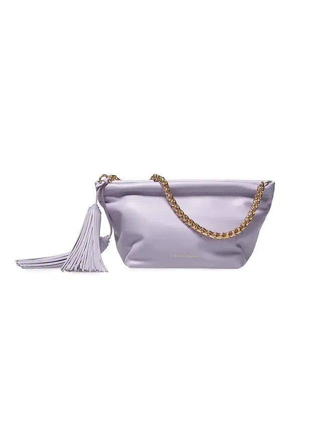 Carolina Herrera Women's Pia  Leather Clutch - Violeta