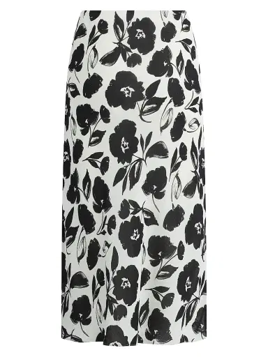 Favorite Daughter Women's The Jojo Floral Midi Skirt - Brushed Neutral - Size Large | Thumbnail 2 Favorite Daughter Women's The Jojo Floral Midi Skirt - Brushed Neutral - Size Large | Thumbnail 2
