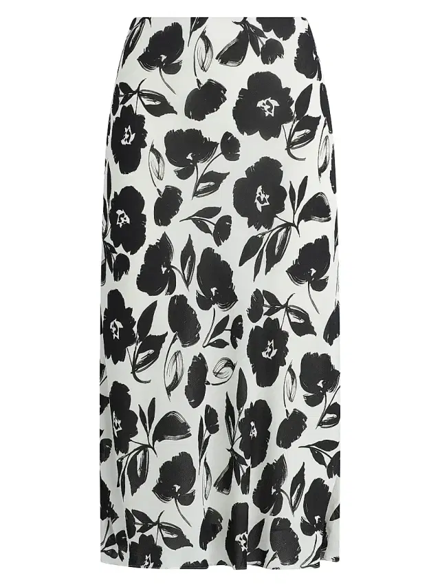 Women's The Jojo Floral Midi Skirt - Brushed Neutral