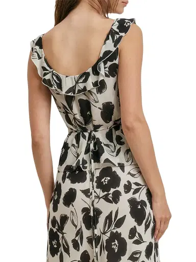 Favorite Daughter Women's The Love Note Brushed Floral Top - Brushed Neutral - Size XL | Thumbnail 6