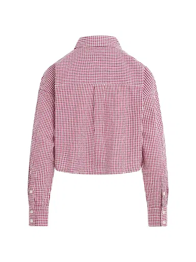 Favorite Daughter Women's The Crop Ex Boyfriend Gingham Shirt | Thumbnail 3 Favorite Daughter Women's The Crop Ex Boyfriend Gingham Shirt | Thumbnail 3