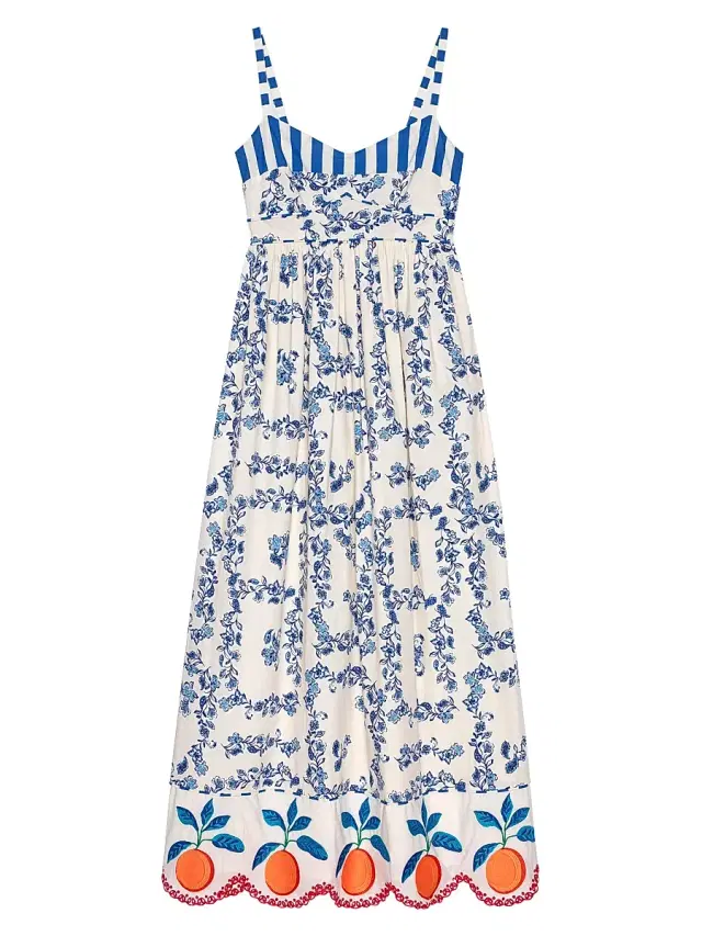 Rails Women's Lexie Printed Cotton Midi Dress - Ceramic Floral