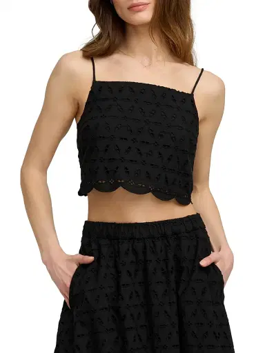 Favorite Daughter Women's The Pretty Please Camisole Top - Black - Size XL | Thumbnail 4 Favorite Daughter Women's The Pretty Please Camisole Top - Black - Size XL | Thumbnail 4