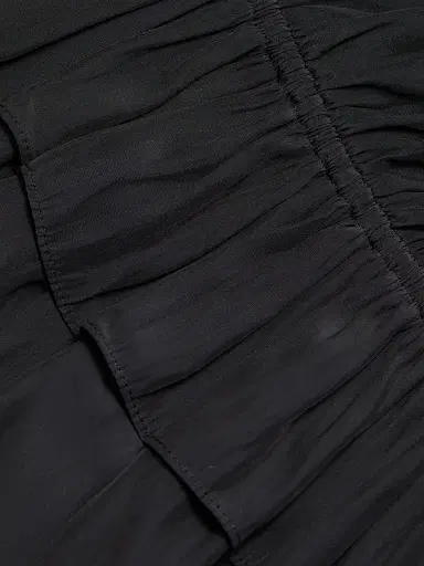 Ramy Brook Women's Emberly Chiffon Tiered Blouse - Black - Size XS | Thumbnail 7 Ramy Brook Women's Emberly Chiffon Tiered Blouse - Black - Size XS | Thumbnail 7