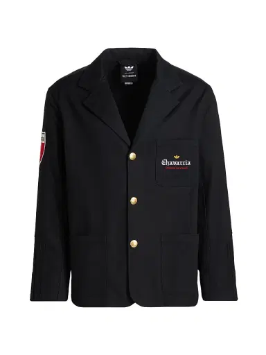 Adidas Men's x Willy Chavarria Players Blazer - Black | Thumbnail 1