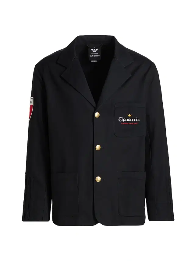 Adidas Men's x Willy Chavarria Players Blazer - Black
