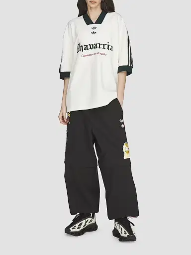 adidas Men's x Willy Chavarria Soccer Graphic T-Shirt - Off White | Thumbnail 8