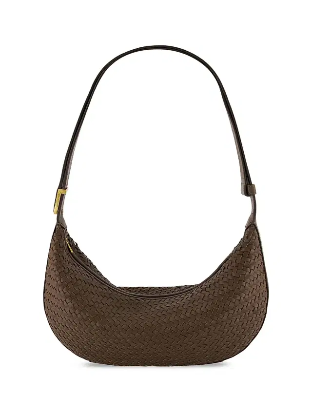 Vince Women's Eris  Woven Leather Hobo Bag - Date