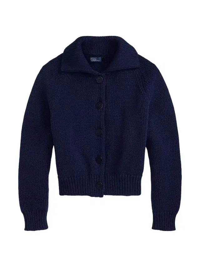 Polo Ralph Lauren Women's Cotton-Blend Buttoned Cardigan - Cruise Navy