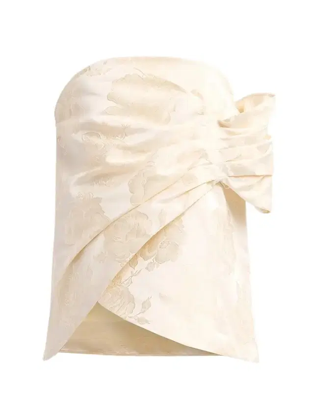 Simone Rocha Women's Gathered Flower Sash Top - Cream