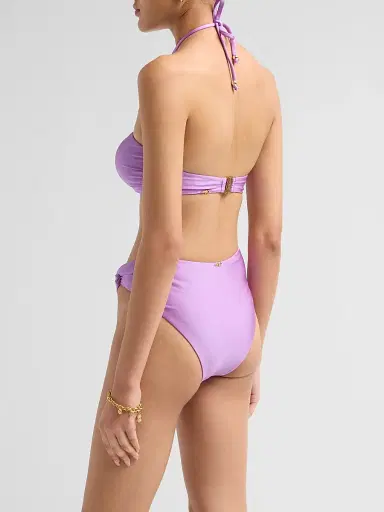 PatBo Women's Aurora High-Waisted Bikini Bottom - Lilac - Size XS | Thumbnail 3 PatBo Women's Aurora High-Waisted Bikini Bottom - Lilac - Size XS | Thumbnail 3