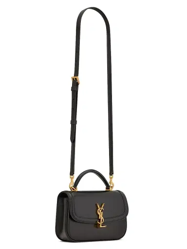 Saint Laurent Women's Solferino Mini Leather Top Handle Bag | Thumbnail 3 Saint Laurent Women's Solferino Mini Leather Top Handle Bag | Thumbnail 3