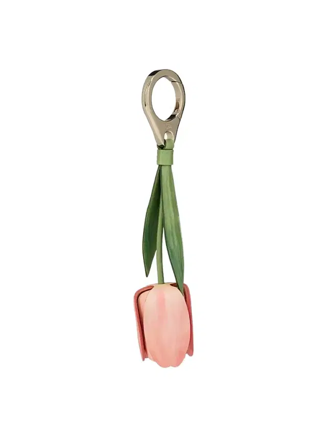 Women's Leather Bag Charm - Multicolored