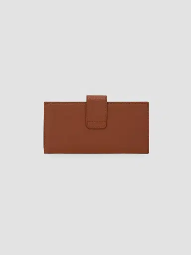 Ferragamo Women's Gancini Leather Continental Wallet - New Cognac | Thumbnail 2