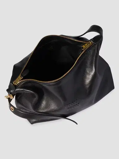 Miu Miu Women's Spirit Nappa Leather Shoulder Bag - Black | Thumbnail 4