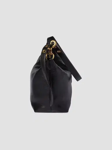 Miu Miu Women's Spirit Nappa Leather Shoulder Bag - Black | Thumbnail 5