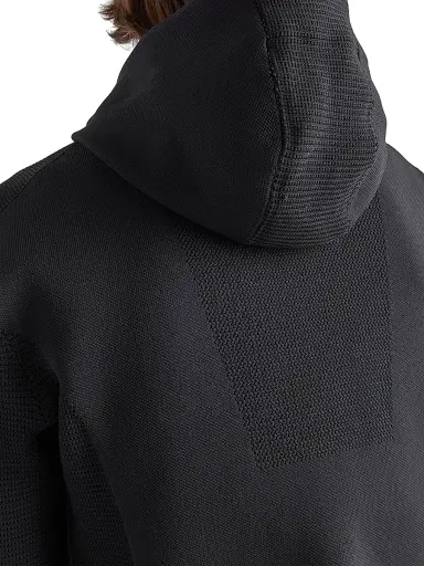 Prada Men's Techno Piqué Hoodie - Black - Size XL | Thumbnail 6 Prada Men's Techno Piqué Hoodie - Black - Size XL | Thumbnail 6