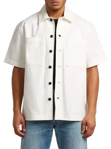 G-Star Men's Bowling Cotton Short-Sleeve Shirt | Thumbnail 3 G-Star Men's Bowling Cotton Short-Sleeve Shirt | Thumbnail 3