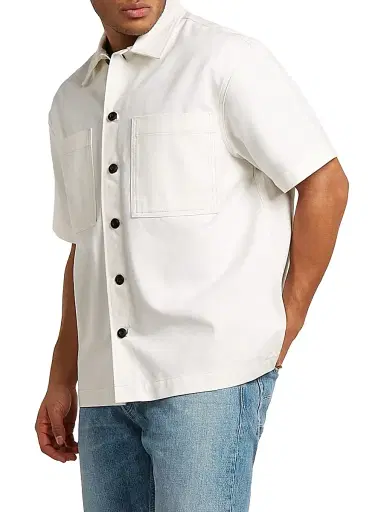 G-Star Men's Bowling Cotton Short-Sleeve Shirt | Thumbnail 4 G-Star Men's Bowling Cotton Short-Sleeve Shirt | Thumbnail 4