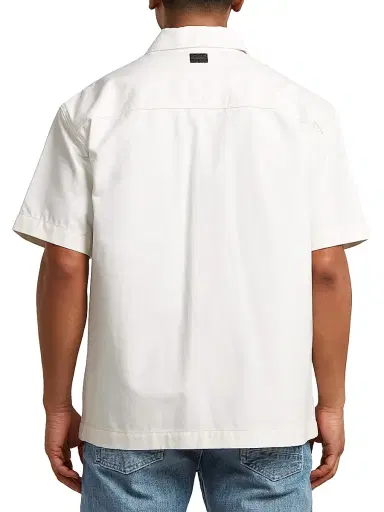 G-Star Men's Bowling Cotton Short-Sleeve Shirt | Thumbnail 5 G-Star Men's Bowling Cotton Short-Sleeve Shirt | Thumbnail 5