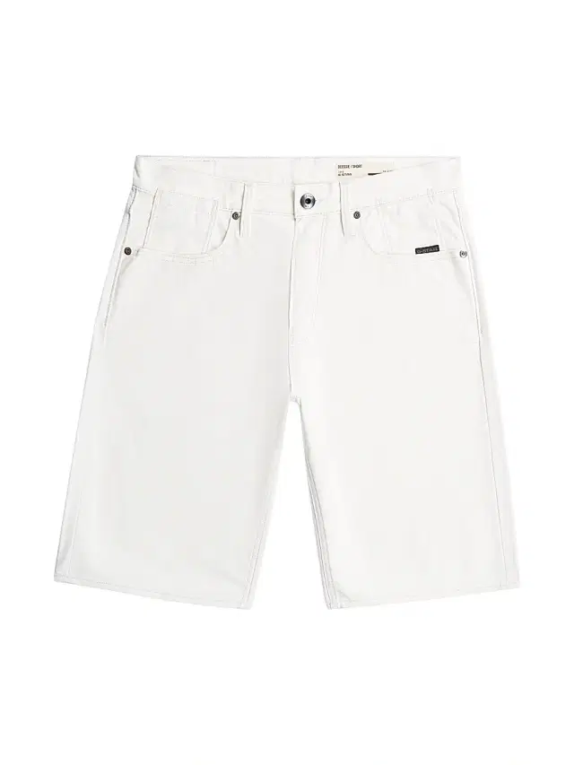 Men's Deeggie Denim Shorts - Ecru