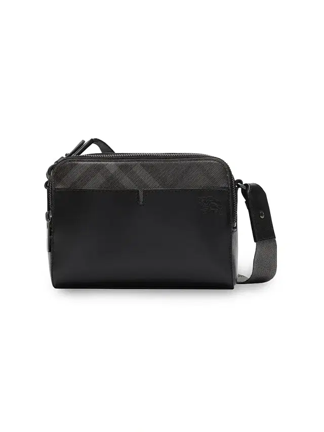 Burberry Men's Pop Check Mini Case Crossbody Bag - Black Iron