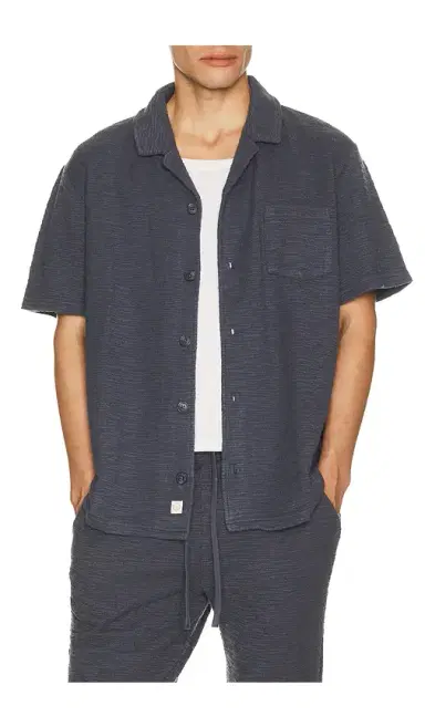 Marine Layer Hugo Jacquard Resort Shirt | Thumbnail 1