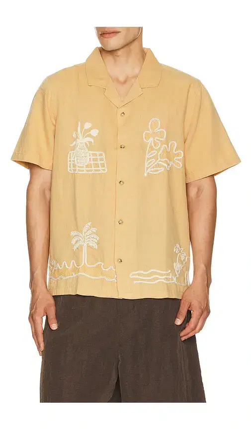 Sol Embroidered Resort Shirt