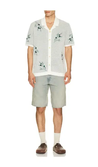 Marine Layer Olivo Resort Knitted Shirt | Thumbnail 3