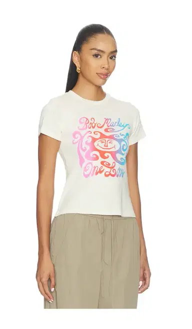 DAYDREAMER Bob Marley One Love Gradient Vintage Tee | Thumbnail 2
