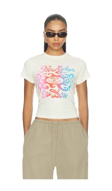 DAYDREAMER Bob Marley One Love Gradient Vintage Tee | Thumbnail 1