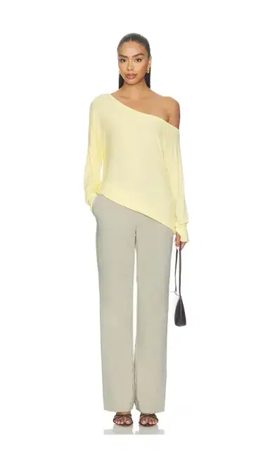 Michael Lauren x REVOLVE Kristopher Open Shoulder Top | Thumbnail 4 Michael Lauren x REVOLVE Kristopher Open Shoulder Top | Thumbnail 4