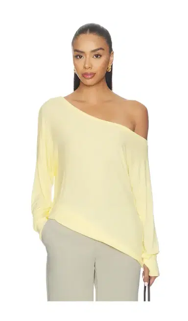 Michael Lauren x REVOLVE Kristopher Open Shoulder Top | Thumbnail 1 Michael Lauren x REVOLVE Kristopher Open Shoulder Top | Thumbnail 1