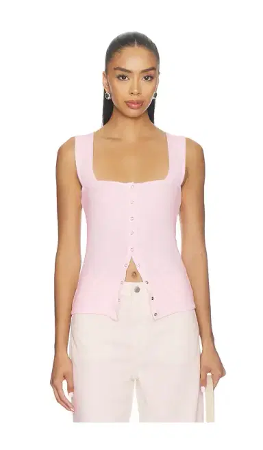 Michael Lauren x REVOLVE Bosco Snap Front Tank | Thumbnail 1 Michael Lauren x REVOLVE Bosco Snap Front Tank | Thumbnail 1