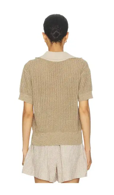 Varley Perrine Knit Polo Top | Thumbnail 3 Varley Perrine Knit Polo Top | Thumbnail 3