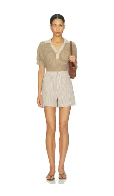 Varley Perrine Knit Polo Top | Thumbnail 4 Varley Perrine Knit Polo Top | Thumbnail 4