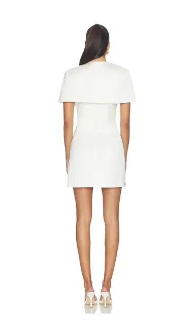 Amanda Uprichard Elyna Capelet Dress | Thumbnail 4
