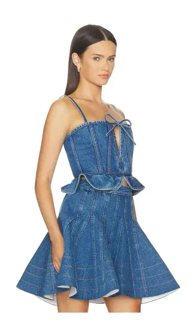 Aknvas Carmi Denim Top | Thumbnail 2 Aknvas Carmi Denim Top | Thumbnail 2