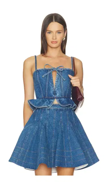 Aknvas Carmi Denim Top | Thumbnail 1 Aknvas Carmi Denim Top | Thumbnail 1