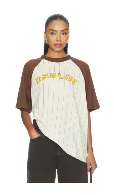 Darlin Old Skool Raglan Tee | Thumbnail 1