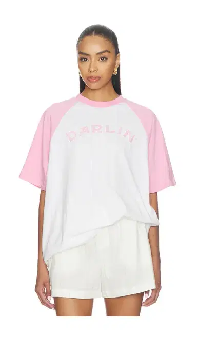 Darlin Old Skool Raglan Tee | Thumbnail 1